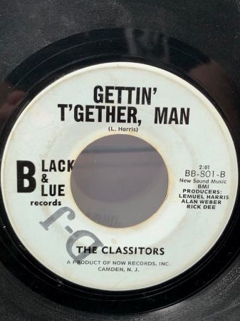 Tyrone and The Classitors Soul Street Stomp : Gettin' T'gether, Man on Black & Blue Records 8.jpg