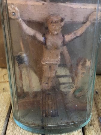 Whimsy Christ on Crucifix with Ladder 10.jpg