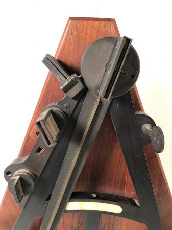 Ebony Sextant with Ivory Inset Circa 1900 2.jpg