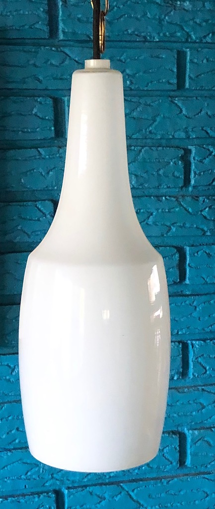 Hanging Lamp Attributed to Hans-Agne Jakobsson White Pendant 8.jpg