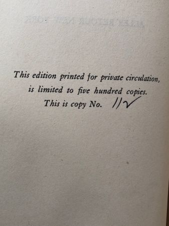 Henry Miller Aller Retour New York 1945 112:500 Private Printing 6.jpg