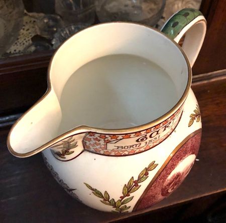 J. Wedgwood & Sons Etruria President Garfield Water Pitcher 10.jpg