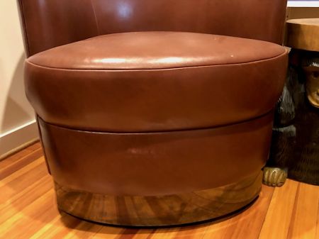 Karl Springer Brown Leather Chairs 15.jpg