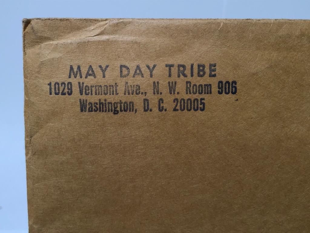 May Day Tribe Collection with Original Mailer April 1971 10.jpg