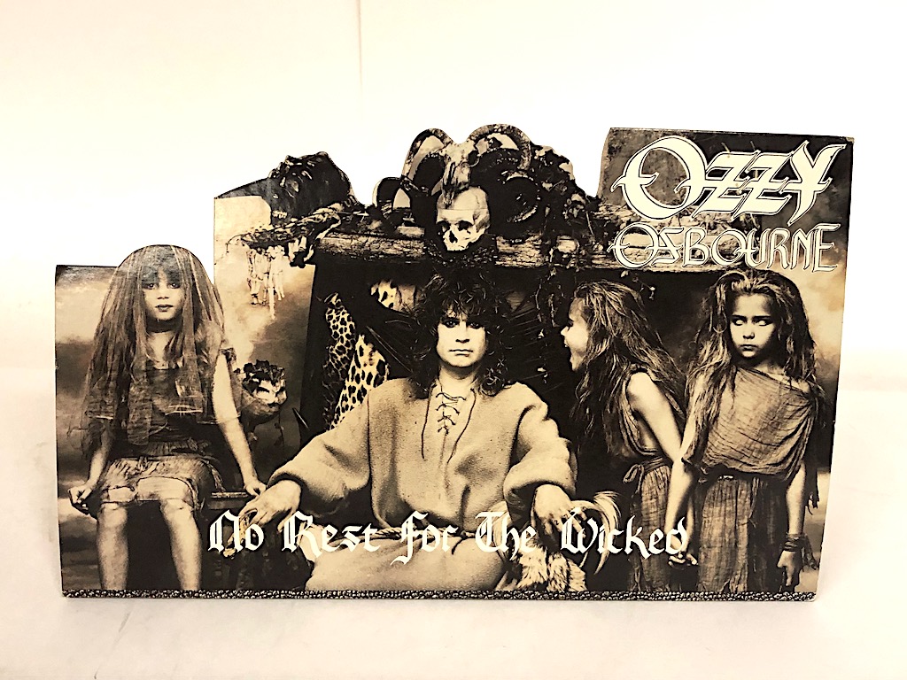 Ozzy Osbourne No Rest For The Wicked Promo Counter Display 1988