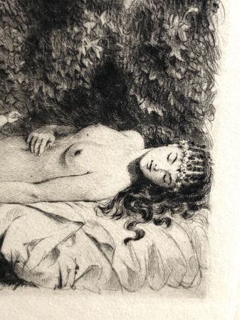 Paul Emile Becat Erotica Drypoint Greek Woman with Sexual Dream 3.jpg