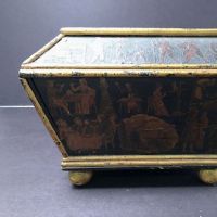 1840s Shell Collection in Victorian Decoupage Sarcophagus Box 9.jpg (in lightbox)