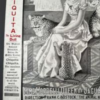 1902 Baltimore Zoo Poster with Chiquita The Living Doll and Morelli Queen of Jaguars 11.jpg