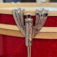 1948-1952 WFL Keystone Badge Red Sparkle Marching Snare SIGNED by William Ludwig Jr. 12.jpg