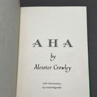 AHA by Aleister Crowley 1969 Sangreal Foundation Hardback 5.jpg