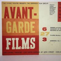 Avant-Garde Films at The Living Theatre April 27 1963 Lobby Card 10.jpg