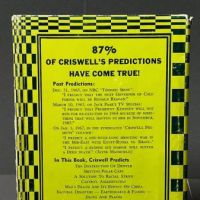 Criswell Predicts From Now Tp The Year 200 by Criswell 1st Ed Droke House 10 (in lightbox)