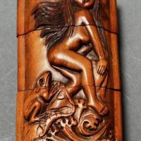 Inro and Netsuke Frog and Nude Woman 5 (in lightbox)