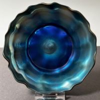 Louis Comfort Tiffany Blue Favrile Bowl LCT 1757 1.jpg