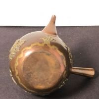 Meiji Era Mix Metal Japanese Tea Pot SIde Handle Kyusu 11.jpg