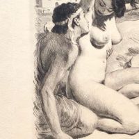 Paul Emile Becat Two Greek Lovers Etching 4.jpg