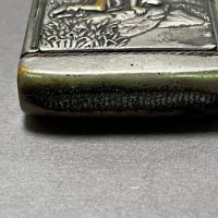 Paul Thumann Psyche at Nature's Mirror Match Safe Silver Plate 8.jpg