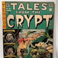 Tales From The Crypt No 40 March 1954 published by EC Comics 1 (in lightbox)