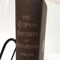 The German Pietists of provincial Pennsylvania 1694-1708 by Julius Friedrich Sachse Private Printing 1895 4.jpg