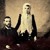 Tintype of Man with Young Woman in Knitted Head Covering 2.jpg