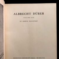 Two Volume set of Albrecht Durer Pub by Princeton University Press 1948 by Erwin Panofsky 7 (in lightbox)