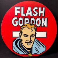Vintage Hand Painted Flash Gordon Comix Store Sign 4.jpg